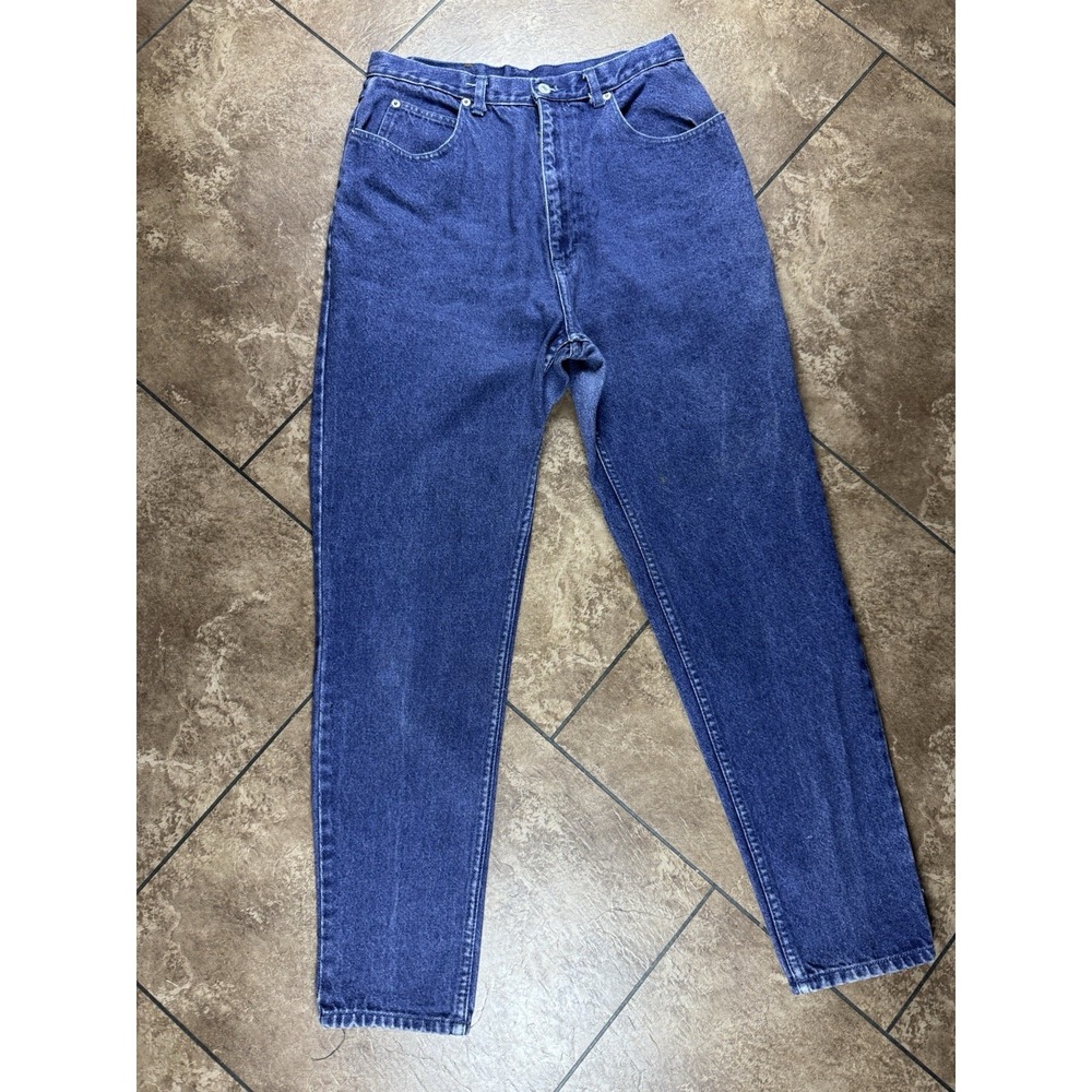 Vintage Jordache Basics Womens Jeans Sz 16 High Rise Tapered Cotton 29x28
